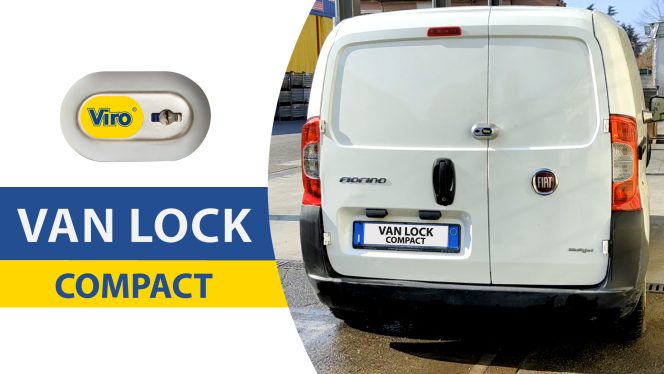 Van Lock Compact: la cerradura de furgoneta, pequeña y compacta.